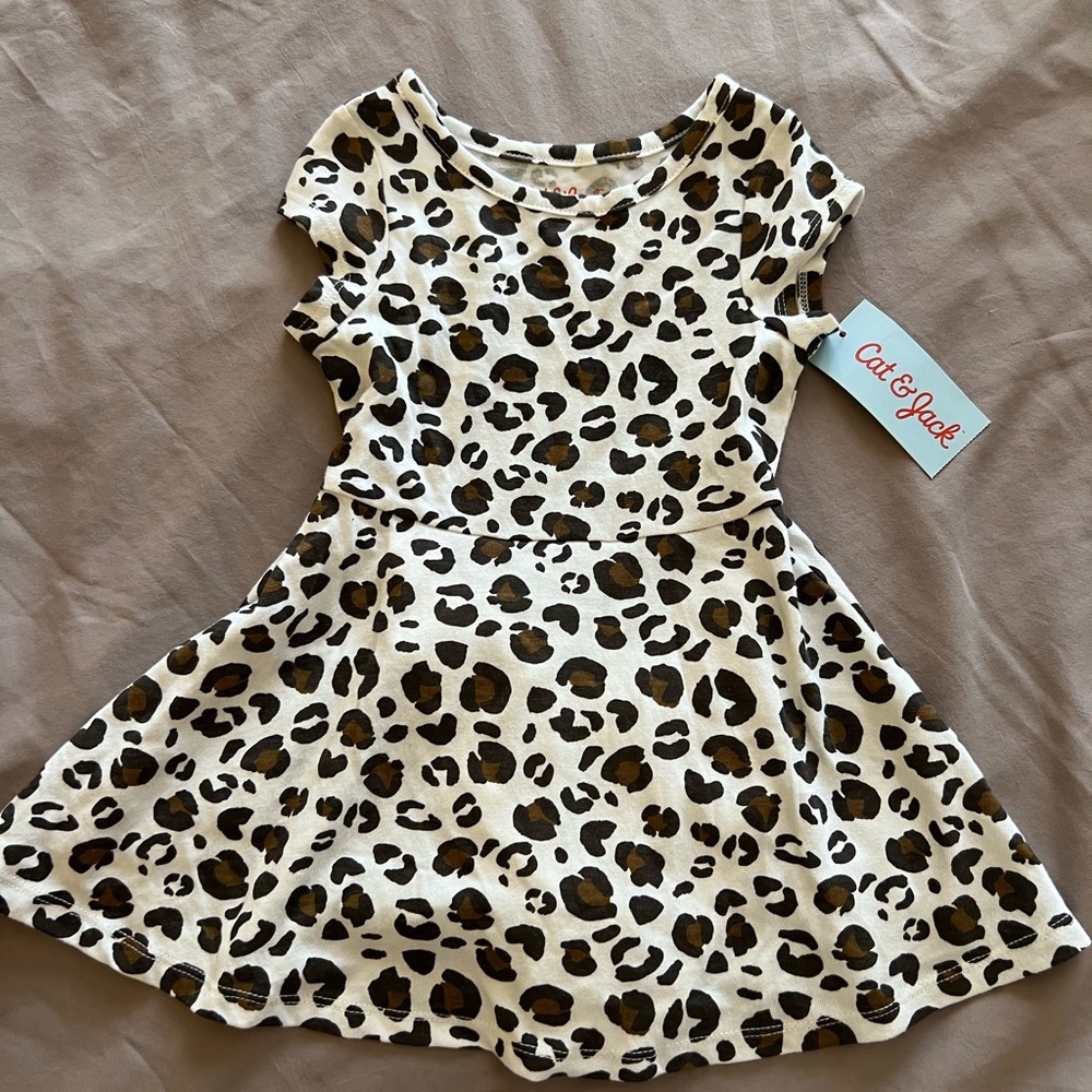 Cat & Jack Leopard Print Dress size 18 months